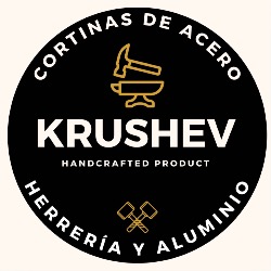 Cortinas de acero, herrería y aluminio KRUSHEV