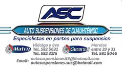 Auto Suspensiones de Cuauhtemoc