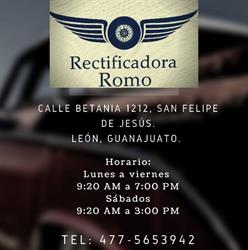 RECTIFICADORA Y REFACCIONES ROMO