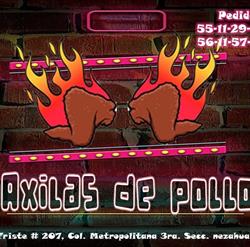 Axilas de pollo fritas