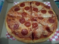 Pizza de peperoni Pizzas Don Vale Escobedo Nuevo León