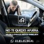 Apertura de carros en Xalapa