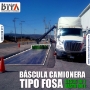 Báscula camionera tipo fosa