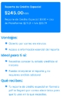 Reporrte de Crédito Especial