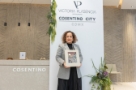 Diseñadora Victoria Plasencia en Cosentino City