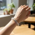 Pulsera Artesanal Masci Corazones de Cristal